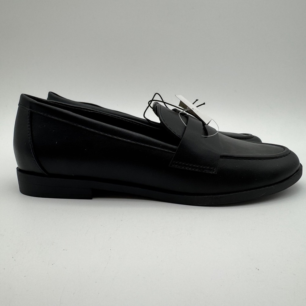 Kensie Gitty Womens Penny Loafer Flats Black Slip On Shoes Size 7.5 New - Picture 3 of 7